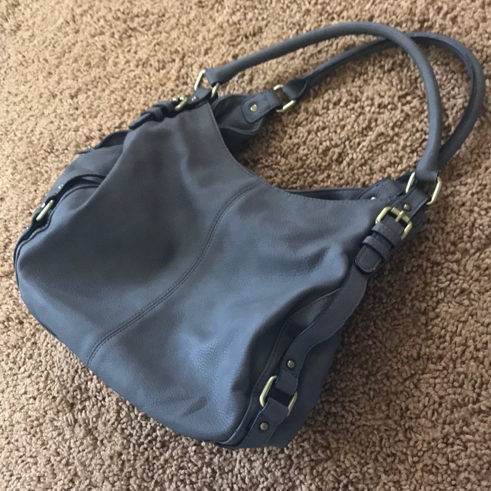 Grey purse